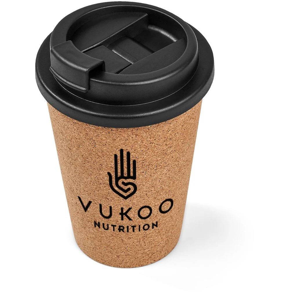 Okiyo Joki Cork & Wheat Straw Double-Wall Tumbler – 350ml - Image 3