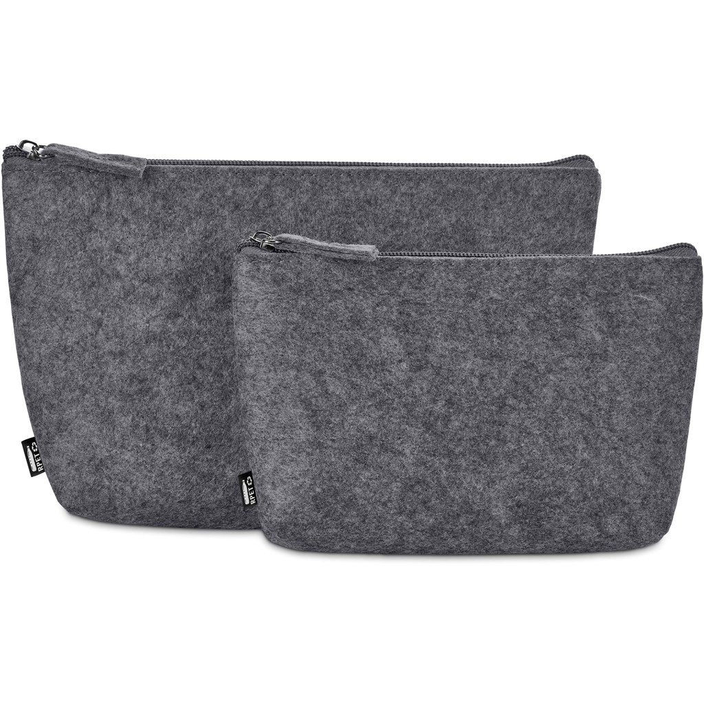 Okiyo Kesho Recycled PET Felt Mini Cosmetic Bag - Image 2