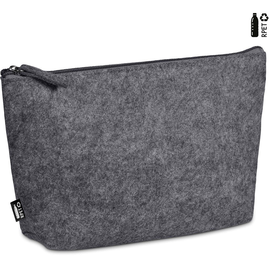 Okiyo Kesho Recycled PET Felt Mini Cosmetic Bag - Image 4