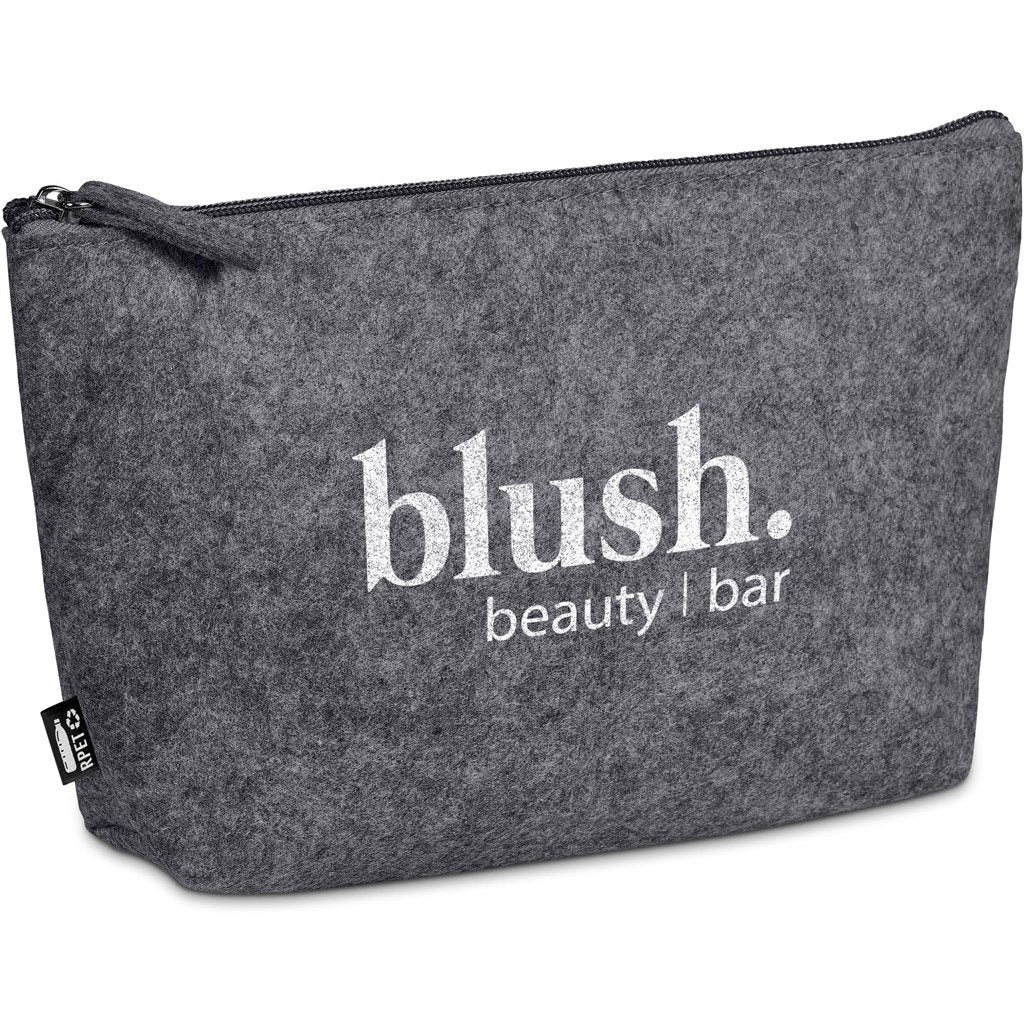 Okiyo Kesho Recycled PET Felt Mini Cosmetic Bag - Image 7