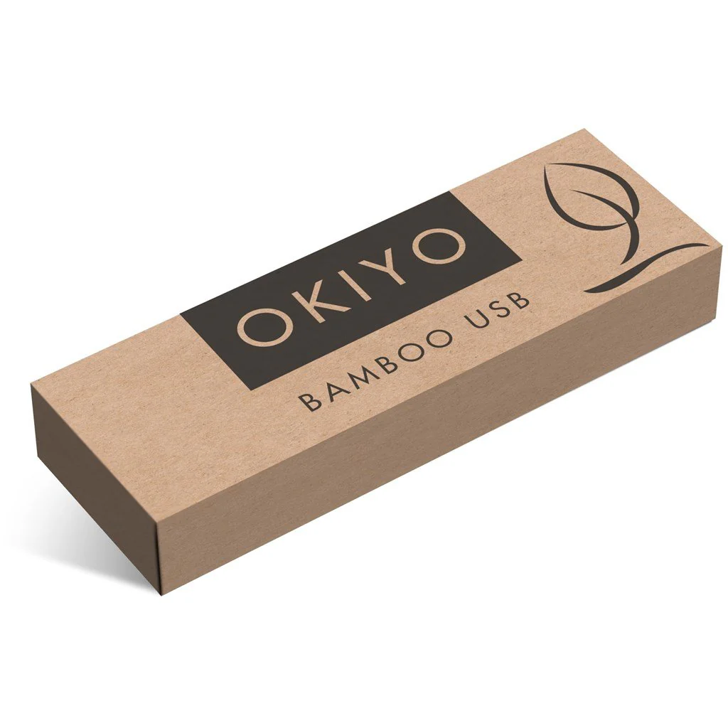 Okiyo Komorebi Bamboo Flash Drive - 16GB - Image 11