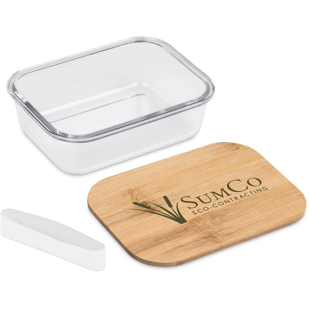 Okiyo Moshi Glass & Bamboo Lunch Box - Image 2