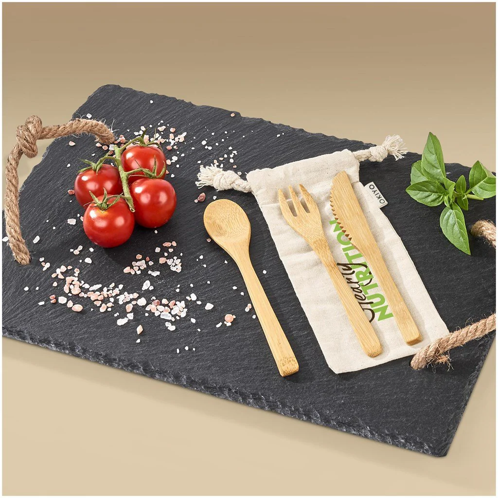 Okiyo Nakama Bamboo Cutlery Set - Image 3