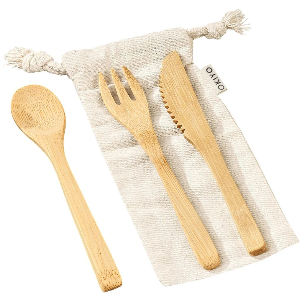 Okiyo Nakama Bamboo Cutlery Set - Image 5