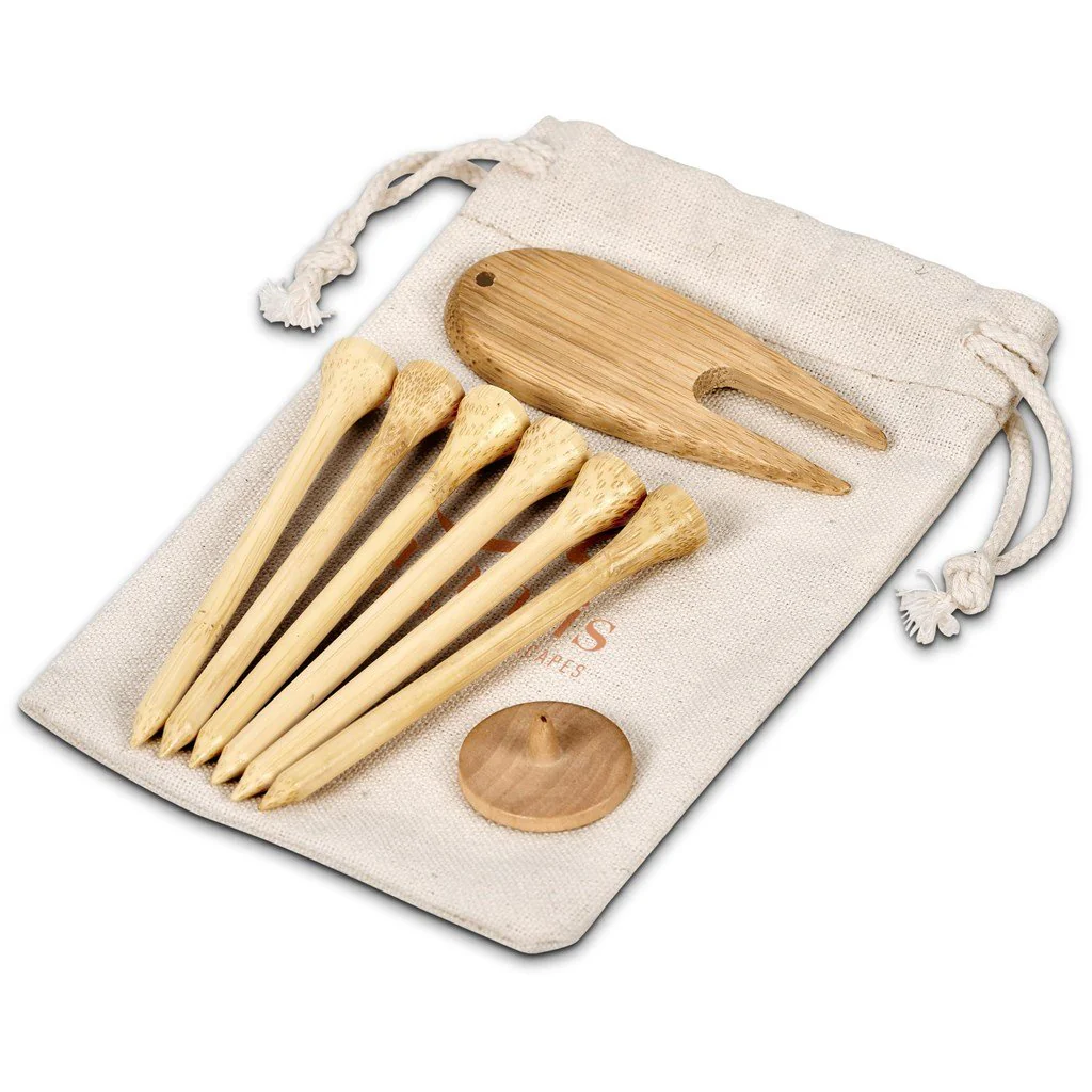 Okiyo Nikko Bamboo Golf Accessories Set - Image 7