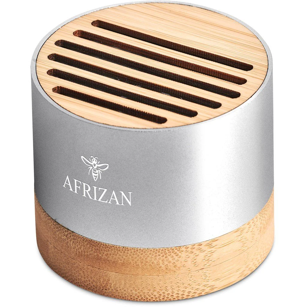 Okiyo Utau Bamboo & Recycled Aluminium Bluetooth Speaker - Image 6