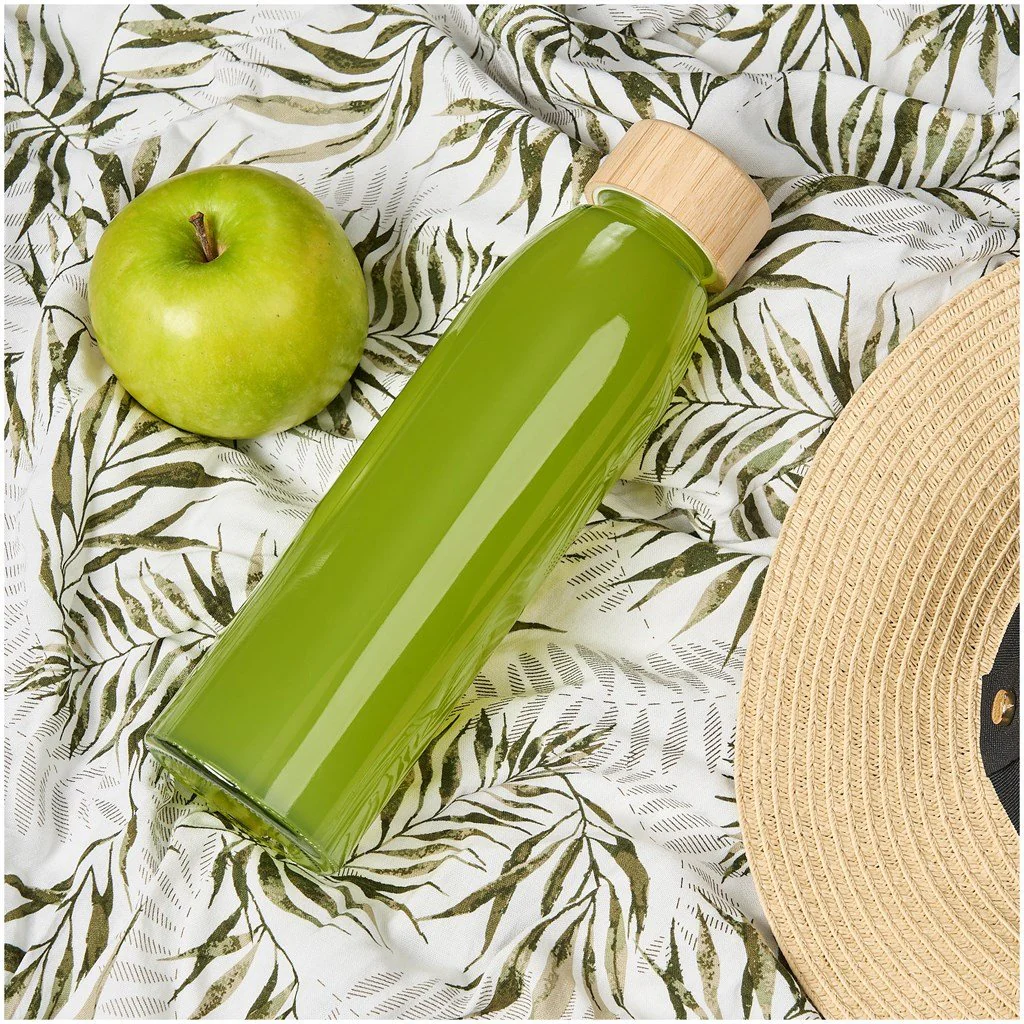 Okiyo Wabi-Sabi Glass Water Bottle - 500ml - Image 18