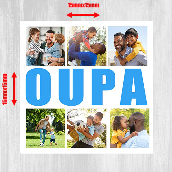 Oupa Photo Fridge Magnet (Pack of 2) - Image 2