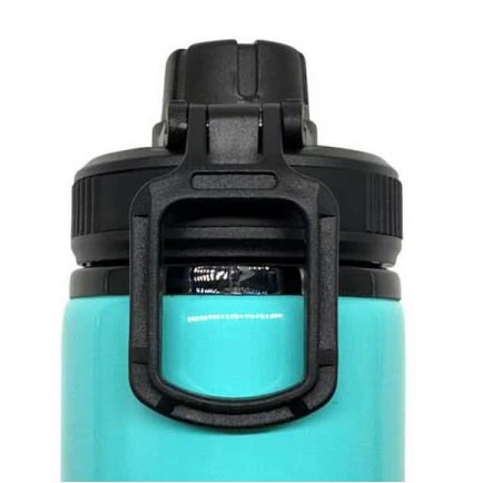 Personalised Green Aluminium 850ml water bottle - Image 4