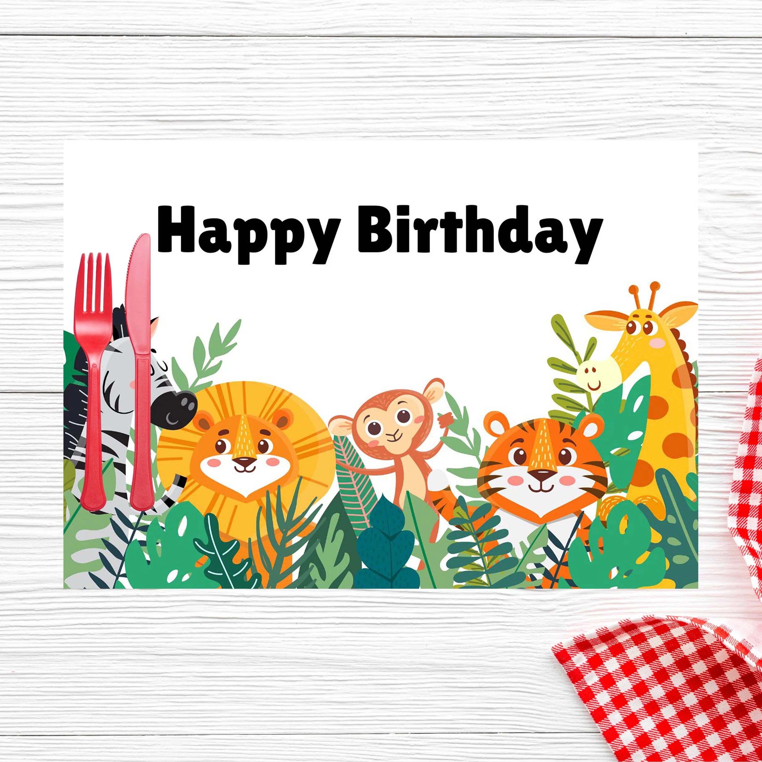 Personalised Printed Paper Placemats (A3 size) - Image 3