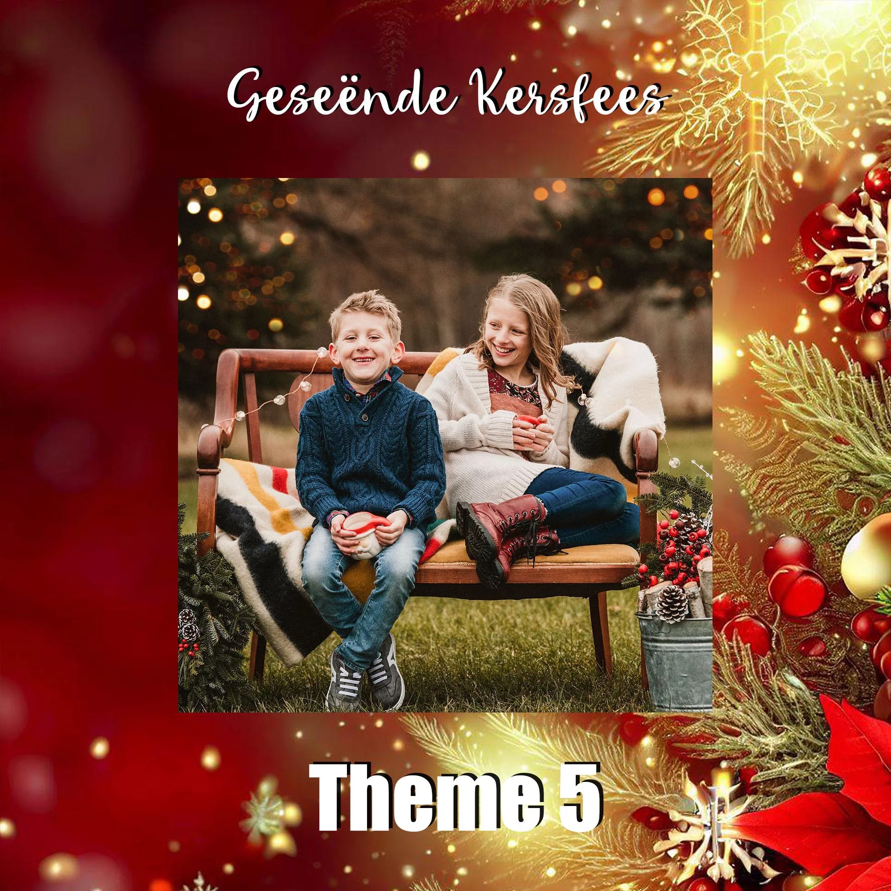 Personalized Christmas Coasters - MDF - Image 6