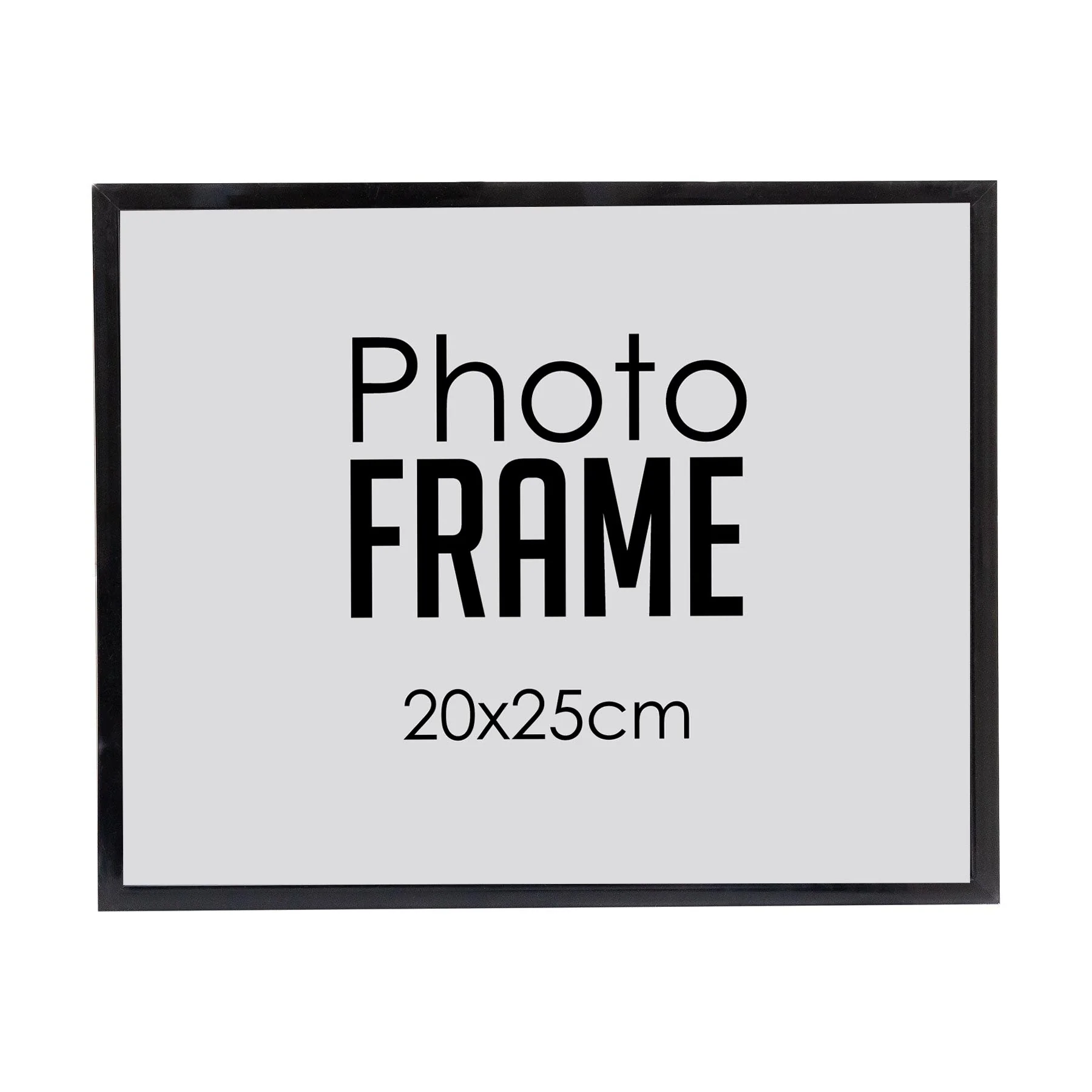 Photo Frame - 20x25cm - STD - Black/White (FRAME ONLY)