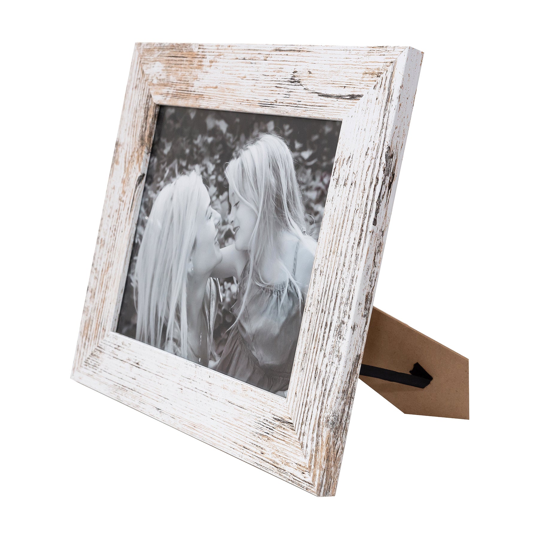 Photo Frame with your  picture! - 20x25cm -  White  Stressed - Image 2