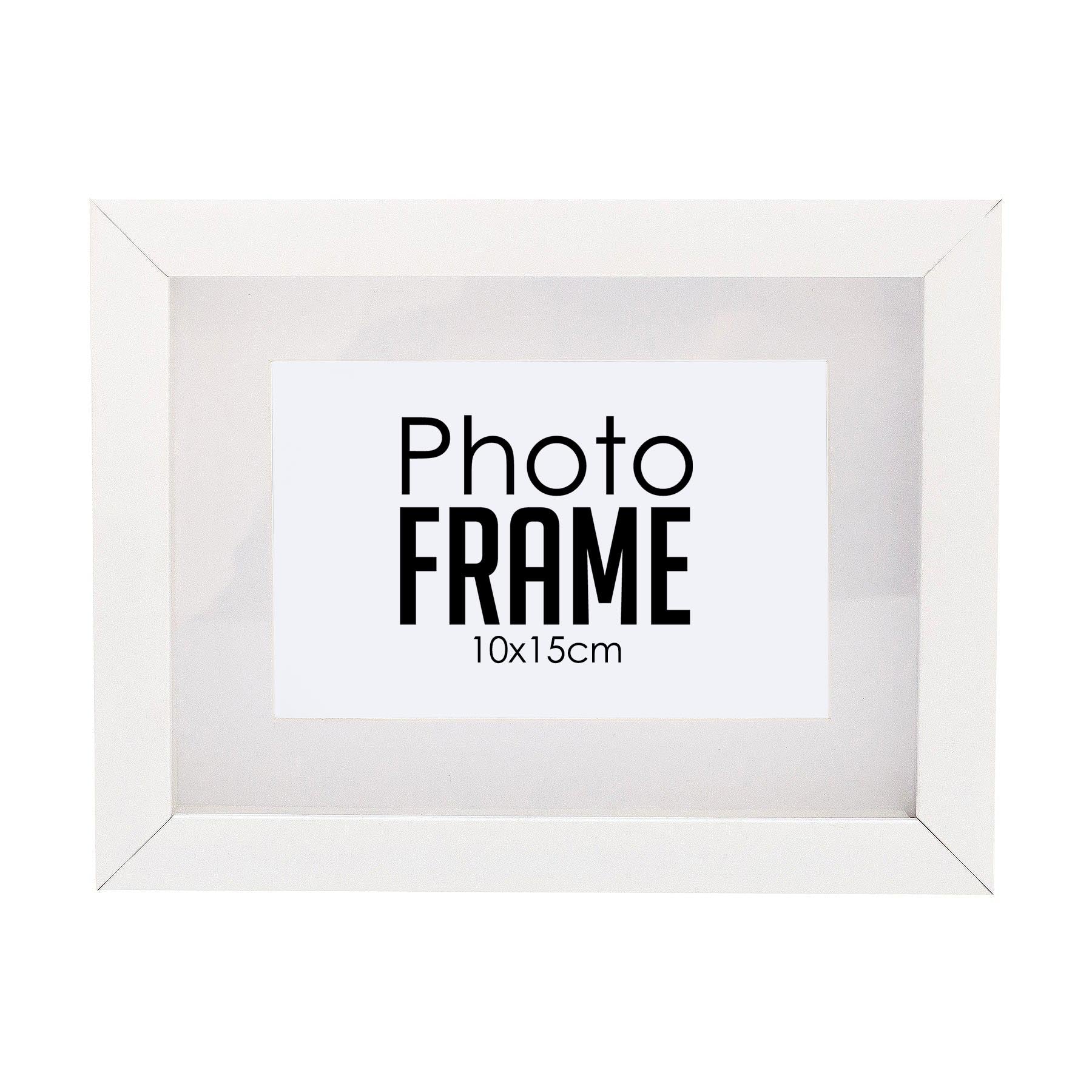 Photo Frame - A5 10x15cm - Shadow Box - Black/White (FRAME ONLY) - Image 4