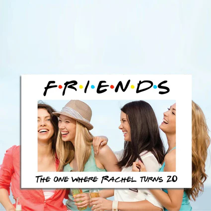 Selfie Photo Frame Prop "F.R.I.E.N.D.S" - Image 2