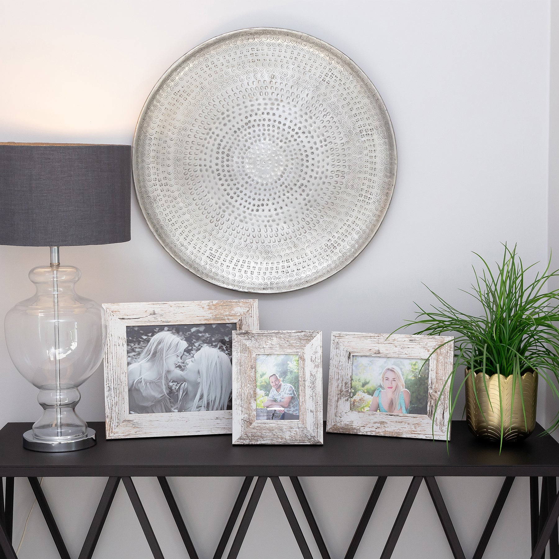 Photo Frame with your picture!- 10x15cm - White Stressed - Image 8