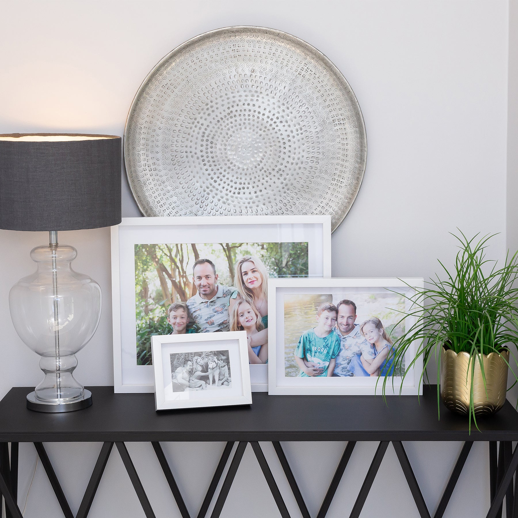 Photo Frame with your picture!- A4 21x30cm - Shadow Box - Black/White Photo Frame - Image 11