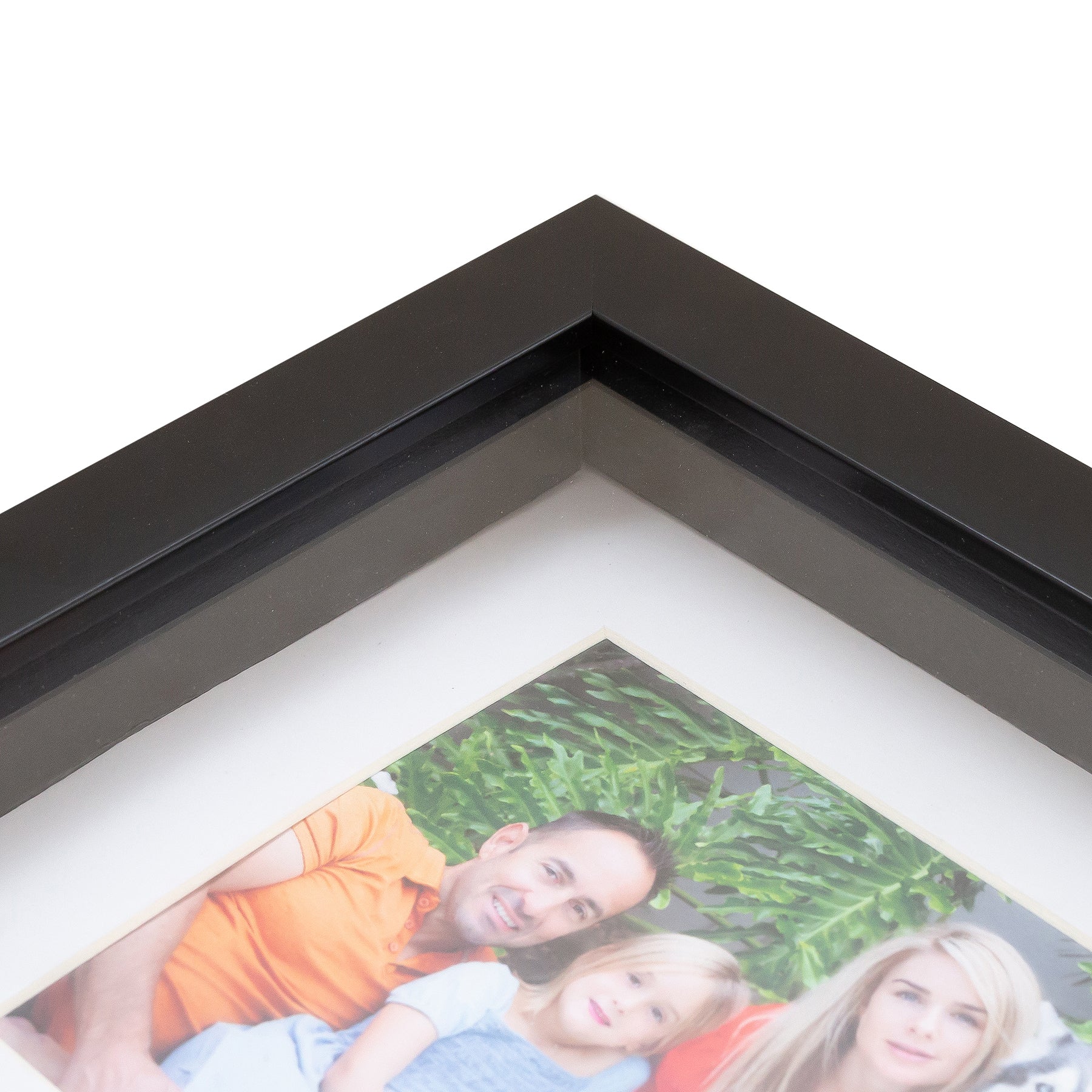 Photo Frame  with your  picture!- A5  10x15cm -  Shadow Box -  Black/White - Image 3