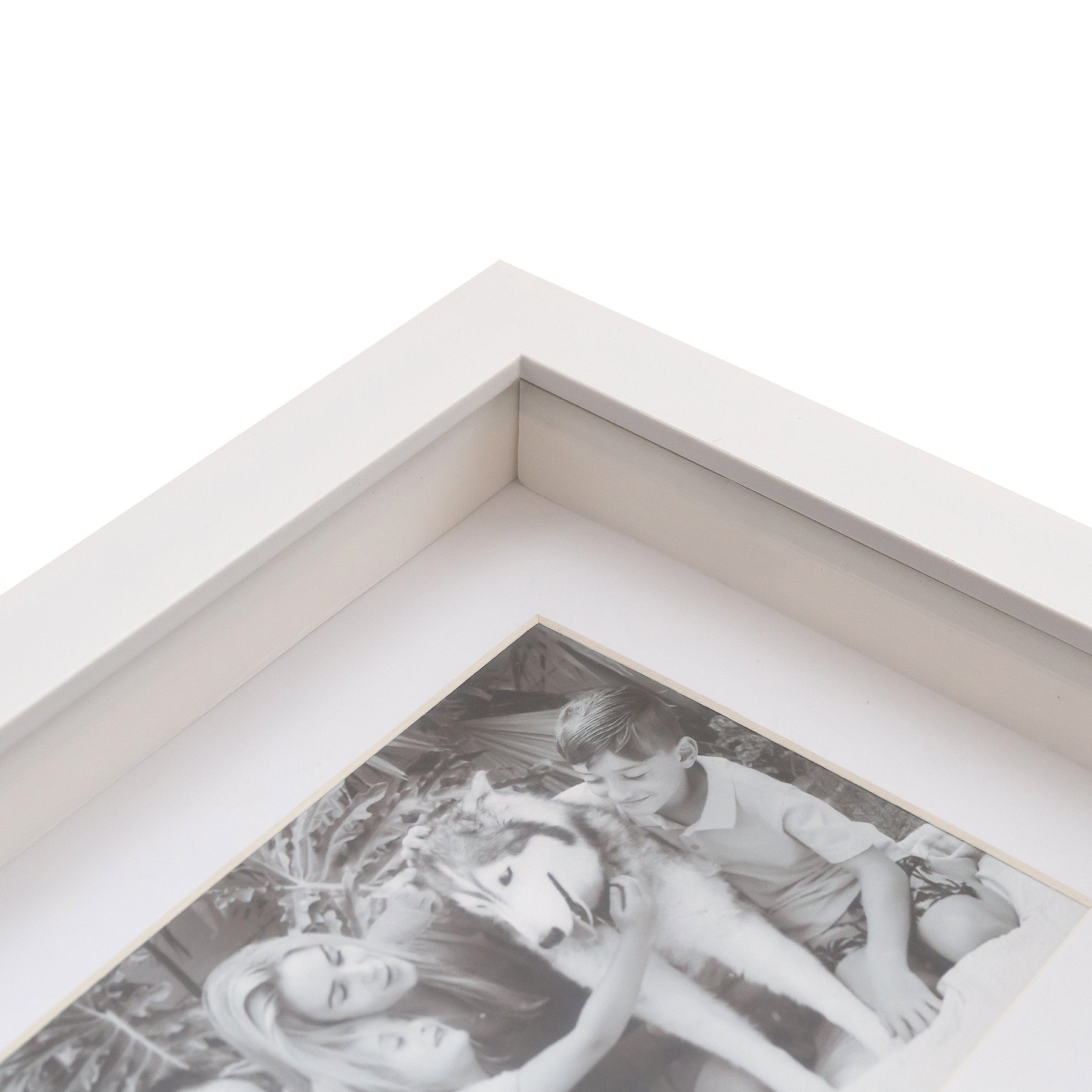 Photo Frame  with your  picture!- A5  10x15cm -  Shadow Box -  Black/White - Image 7