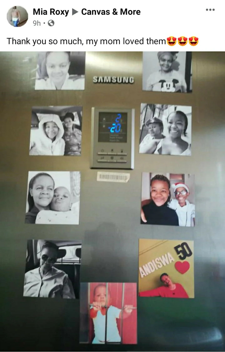 Square Photo Fridge Magnets - personalised (9 PER PACK) MEDIUM -6cm x 6cm - Image 8