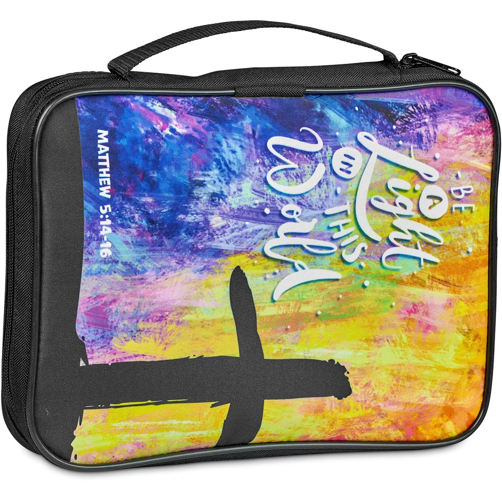 Pre-Production Sample Hoppla Faith Bible Book Bag With Carry Handle - Image 5