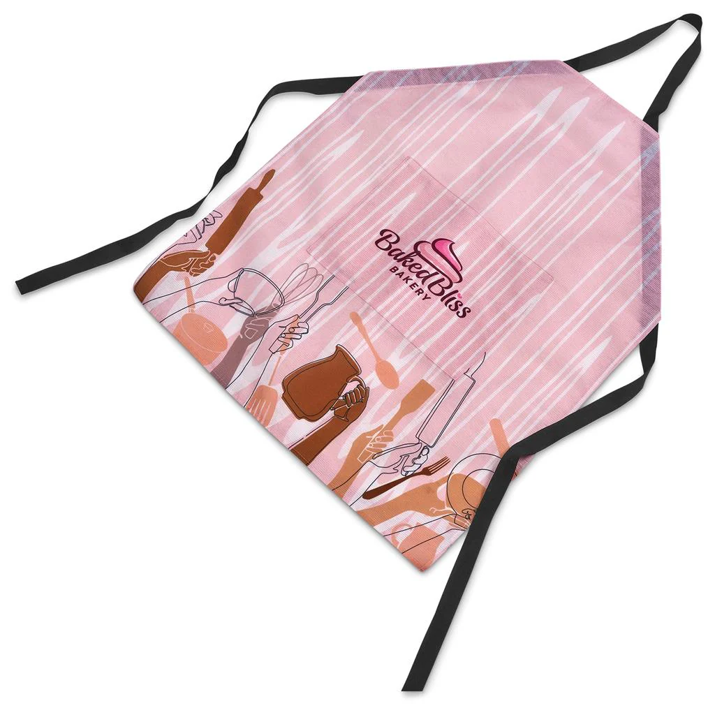 Pre-Production Sample Hoppla Simma Recycled PET Stitch-Bond Apron - Image 3