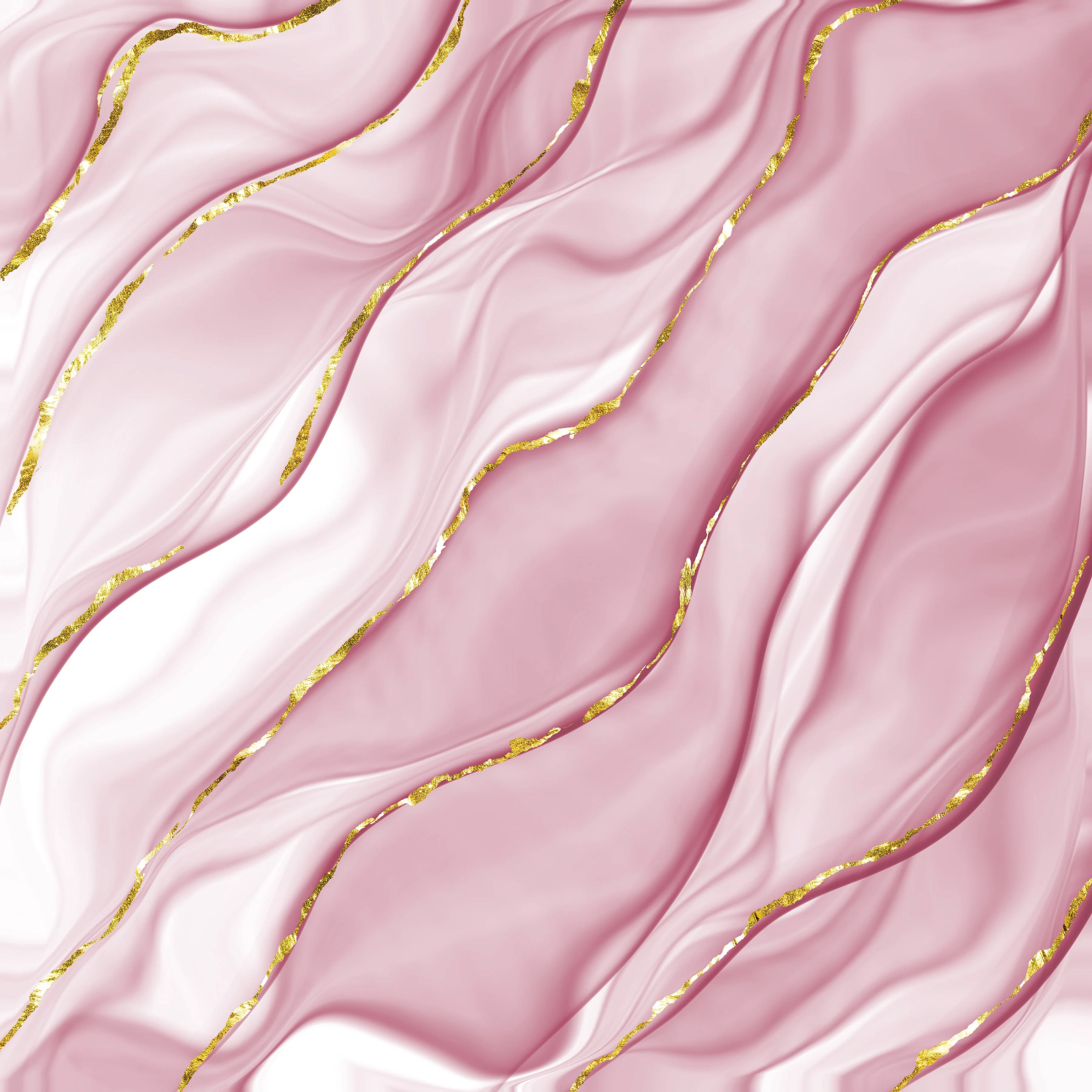 Set of 6 - Rose Gold Ink Glitter - Image 7