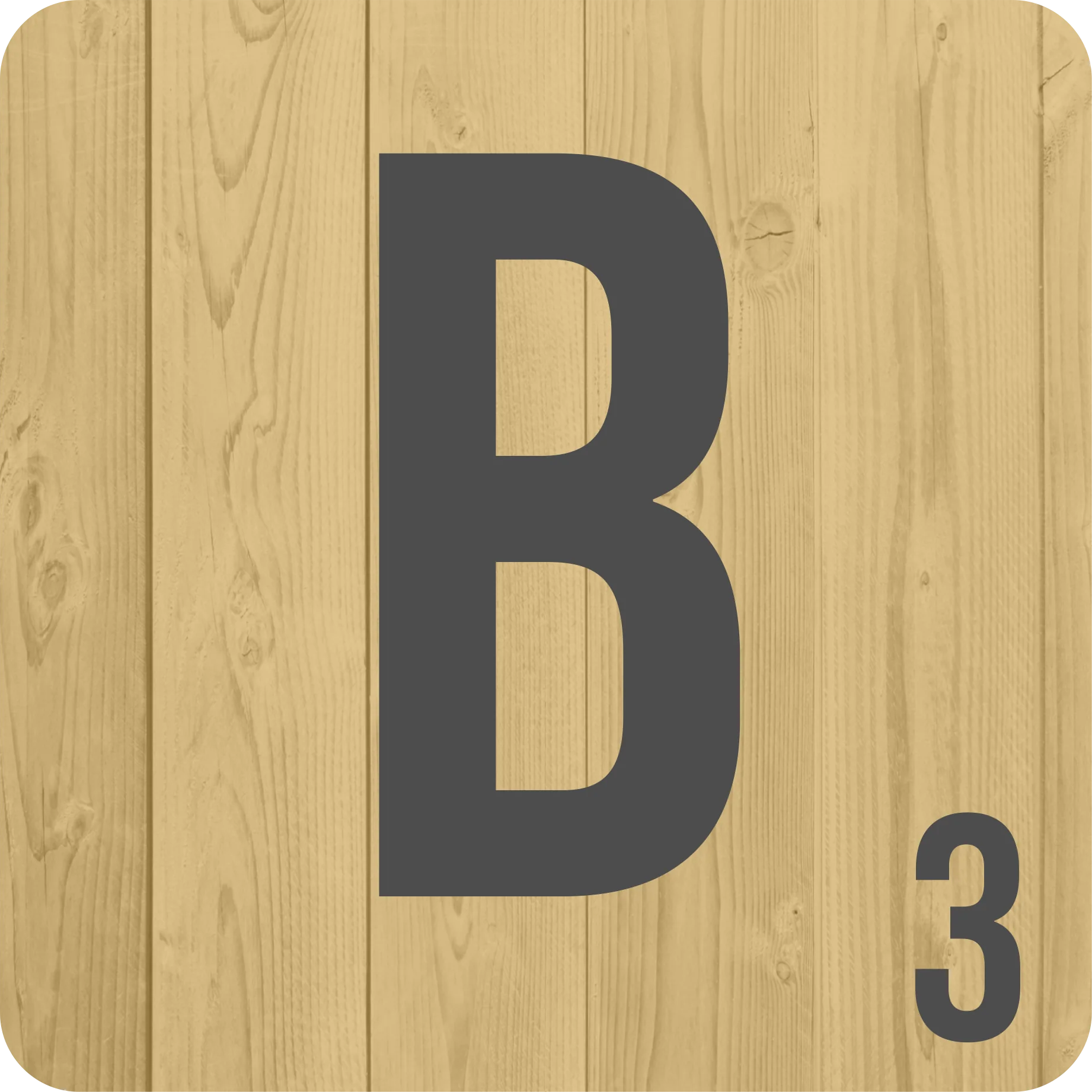 Scrabble Name Canvas Wall Art (Individual Letters) - Image 7