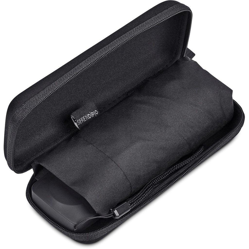 Serendipio Salem Recycled PET Compact Umbrella with EVA Pouch - Image 13