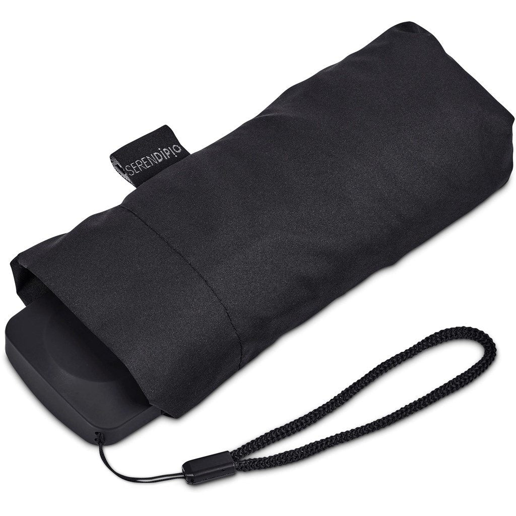 Serendipio Salem Recycled PET Compact Umbrella with EVA Pouch - Image 3