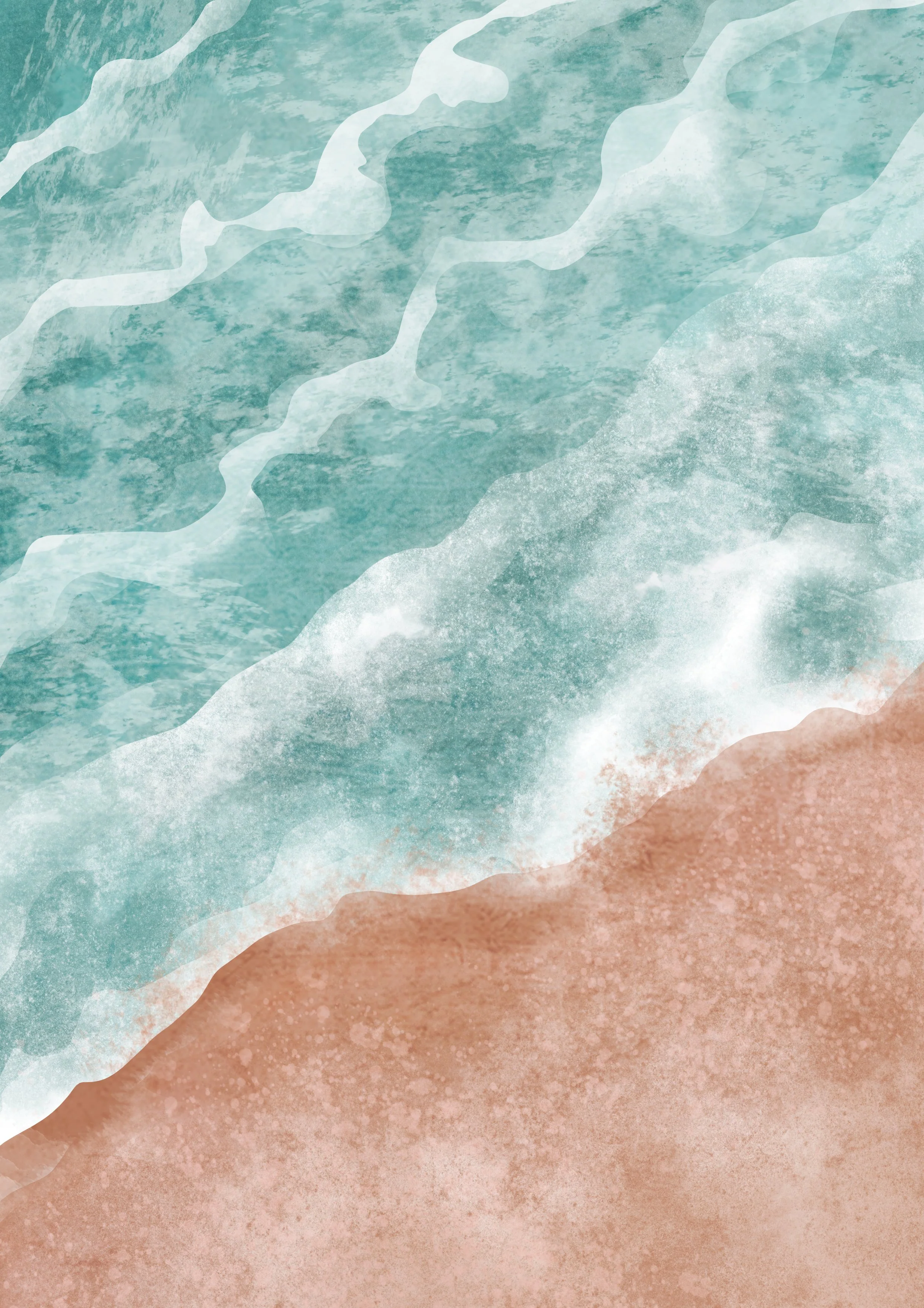 Boho-Abstract-Sea-Waves - Image 2
