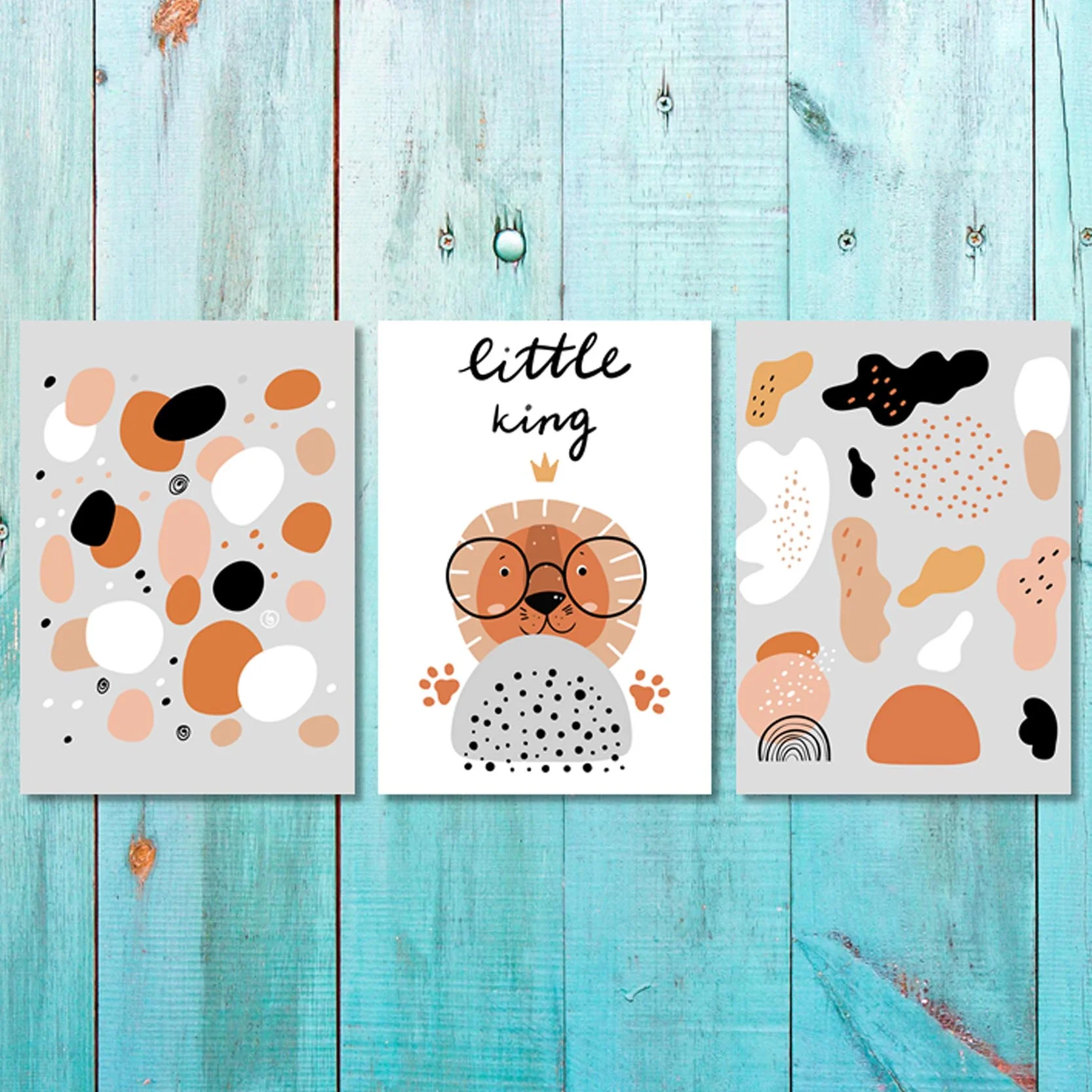 Boys: Set of 3 - Little King