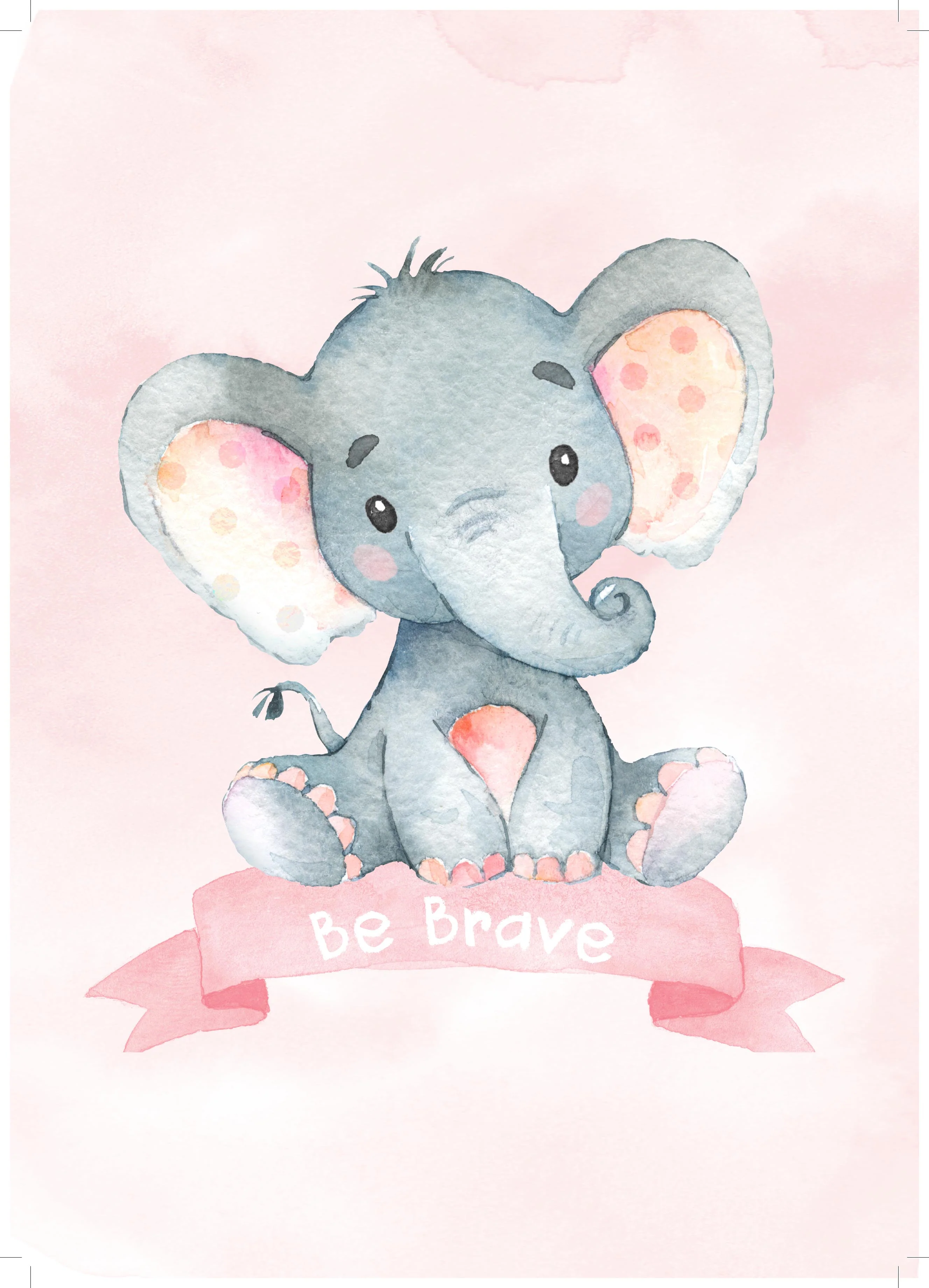Girls: Set of 3 - Pink Baby Ellie - Image 2