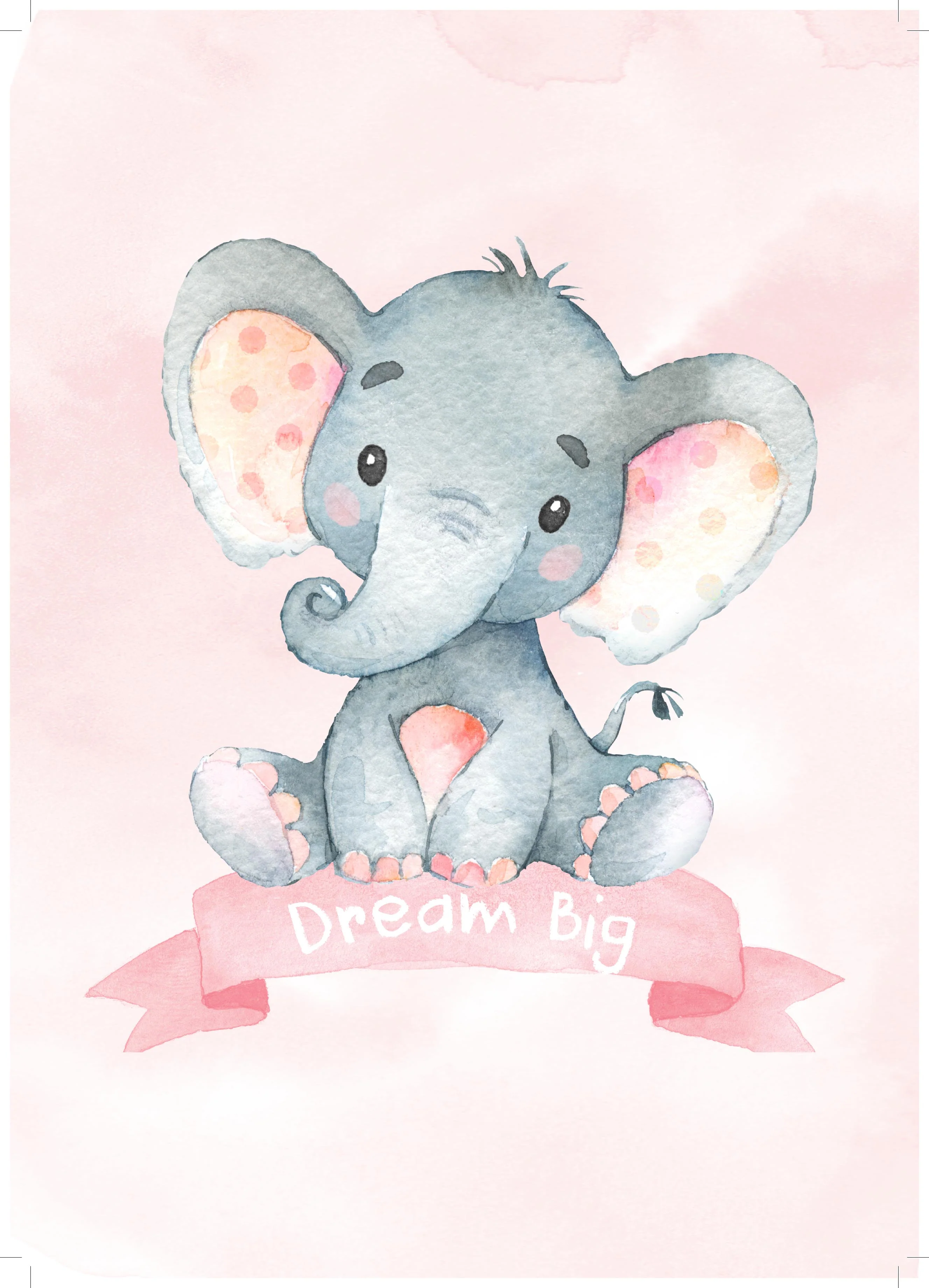 Girls: Set of 3 - Pink Baby Ellie - Image 4