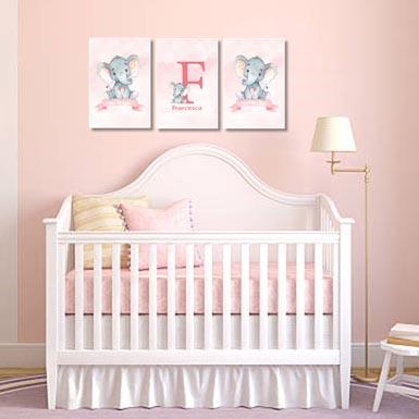 Girls: Set of 3 - Pink Baby Ellie - Image 5