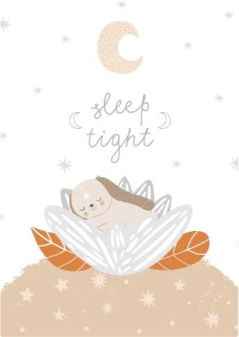 Girls: Set of 3 - Sweet dreams,Sleep tight, Shine - Image 3