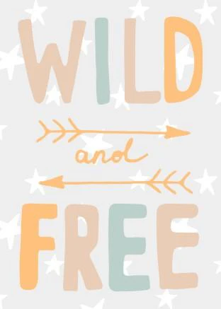 Girls: Set of 3 - Wild and Free - Image 3