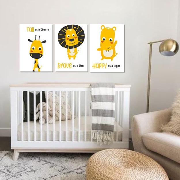 Unisex: Set of 3 - Brave Animals - Image 5