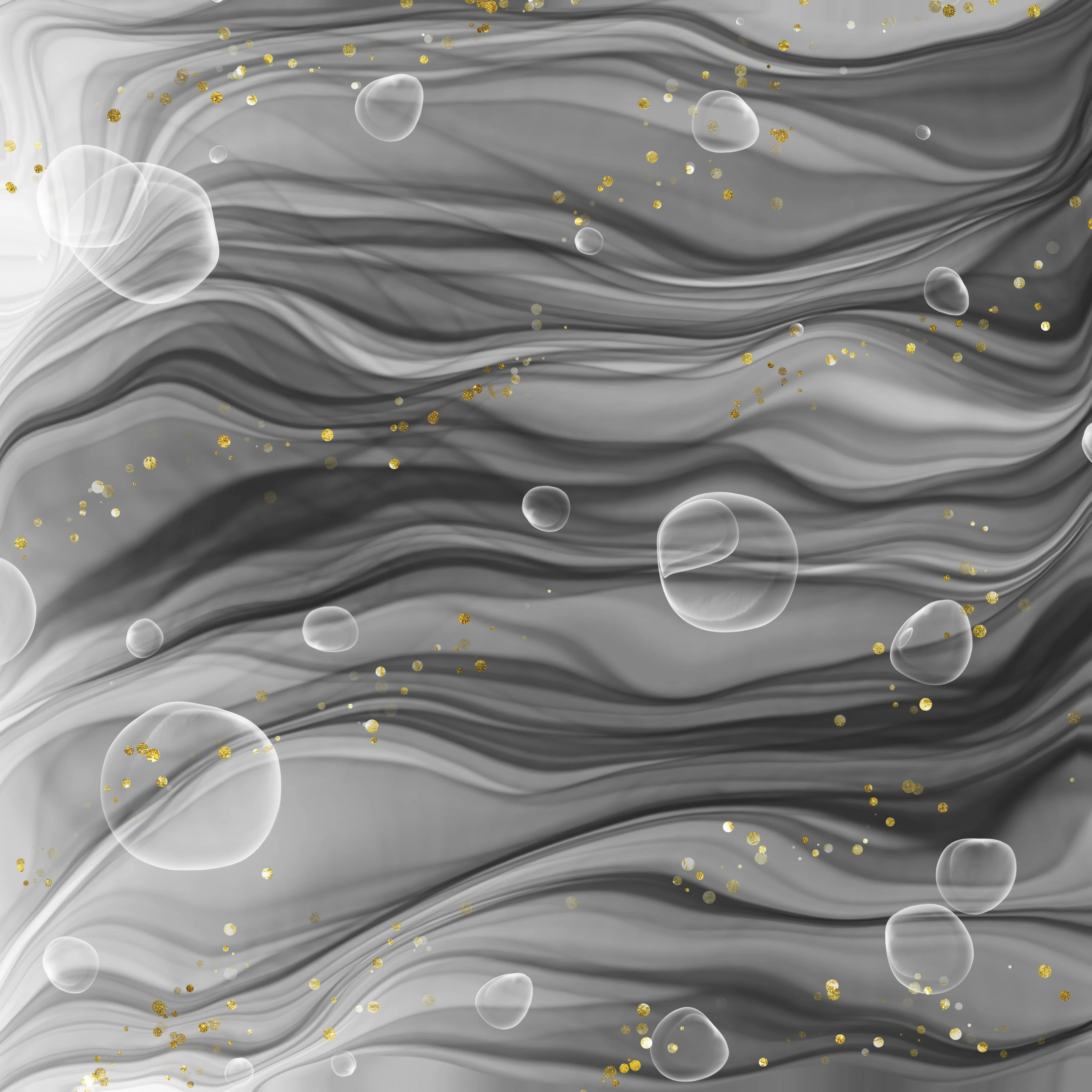 Set of 6 - Silver Ink Glitter - Image 5