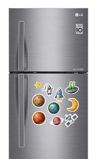 Space Photo Fridge Magnets - (10 PER PACK) - Image 2