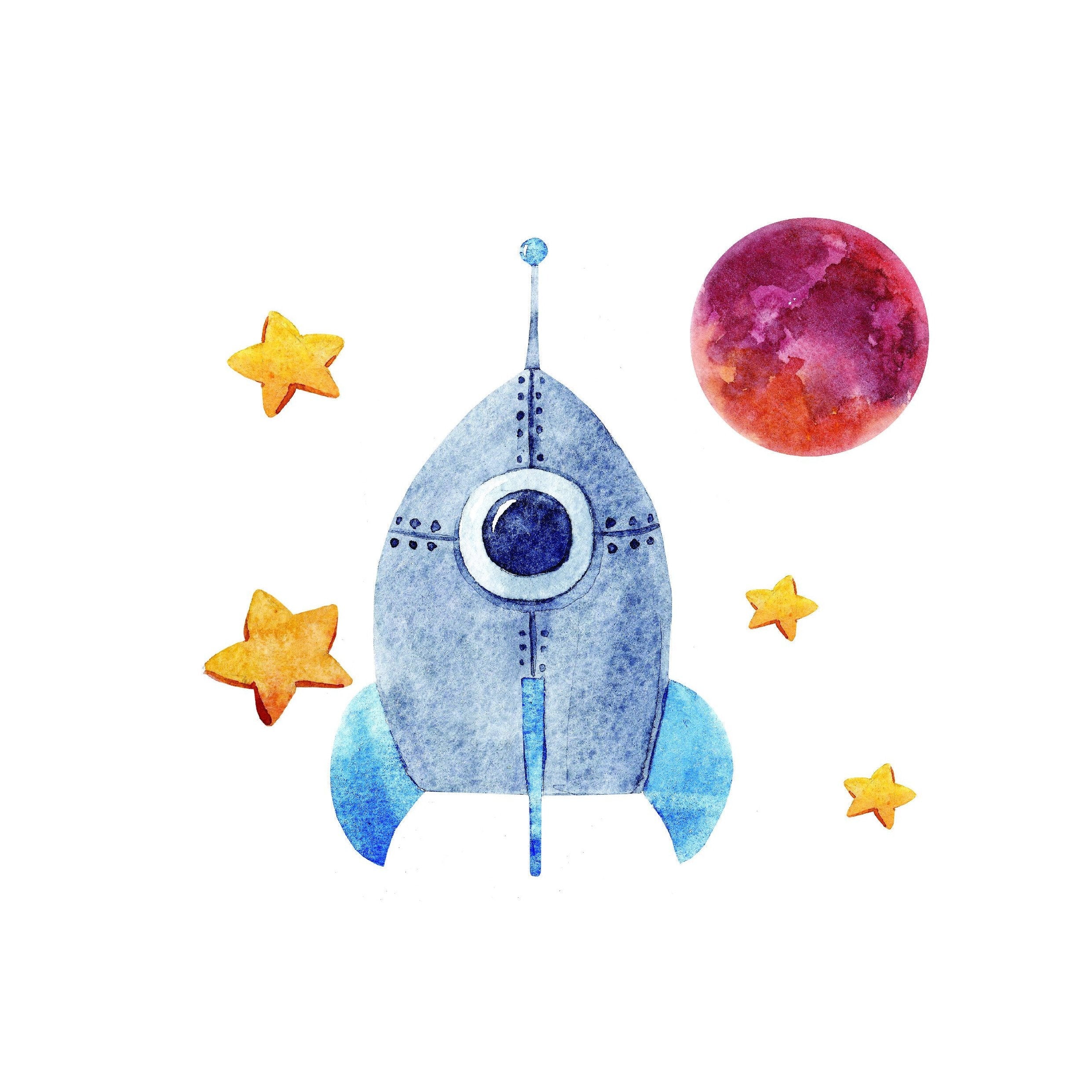 Space Set Wall Art Theme - Image 2