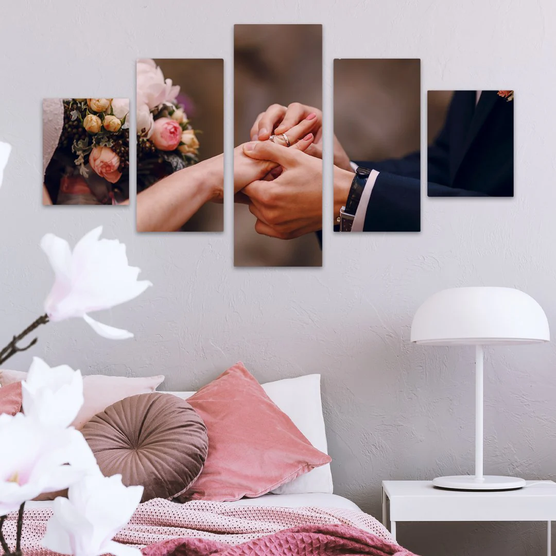 5 Piece Split Canvas Print Combo - Image 3