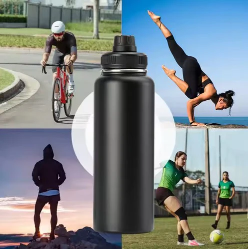 BEST SELLER: Stainless Steel Vacuum Sports Bottle (960ml) - Includes Custom Engraving! - Image 4