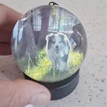 VideoOrb™ - Personalised Video Memory Ornament Ball - Image 2