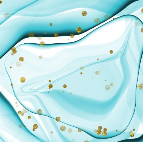 Set of 6 - Crystal Blue Ink Glitter - Image 3