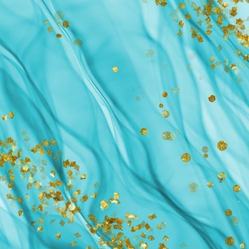 Set of 6 - Crystal Blue Ink Glitter - Image 4