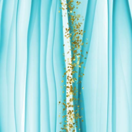 Set of 6 - Crystal Blue Ink Glitter - Image 6
