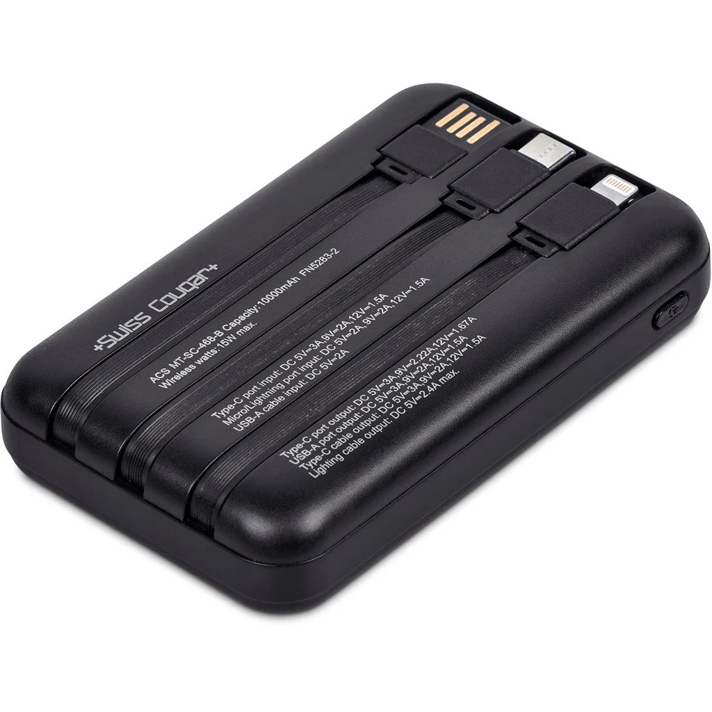 Swiss Cougar Argos Fast Charge 20W Wireless Charging Magnetic Power Bank -10000mAh - Image 10