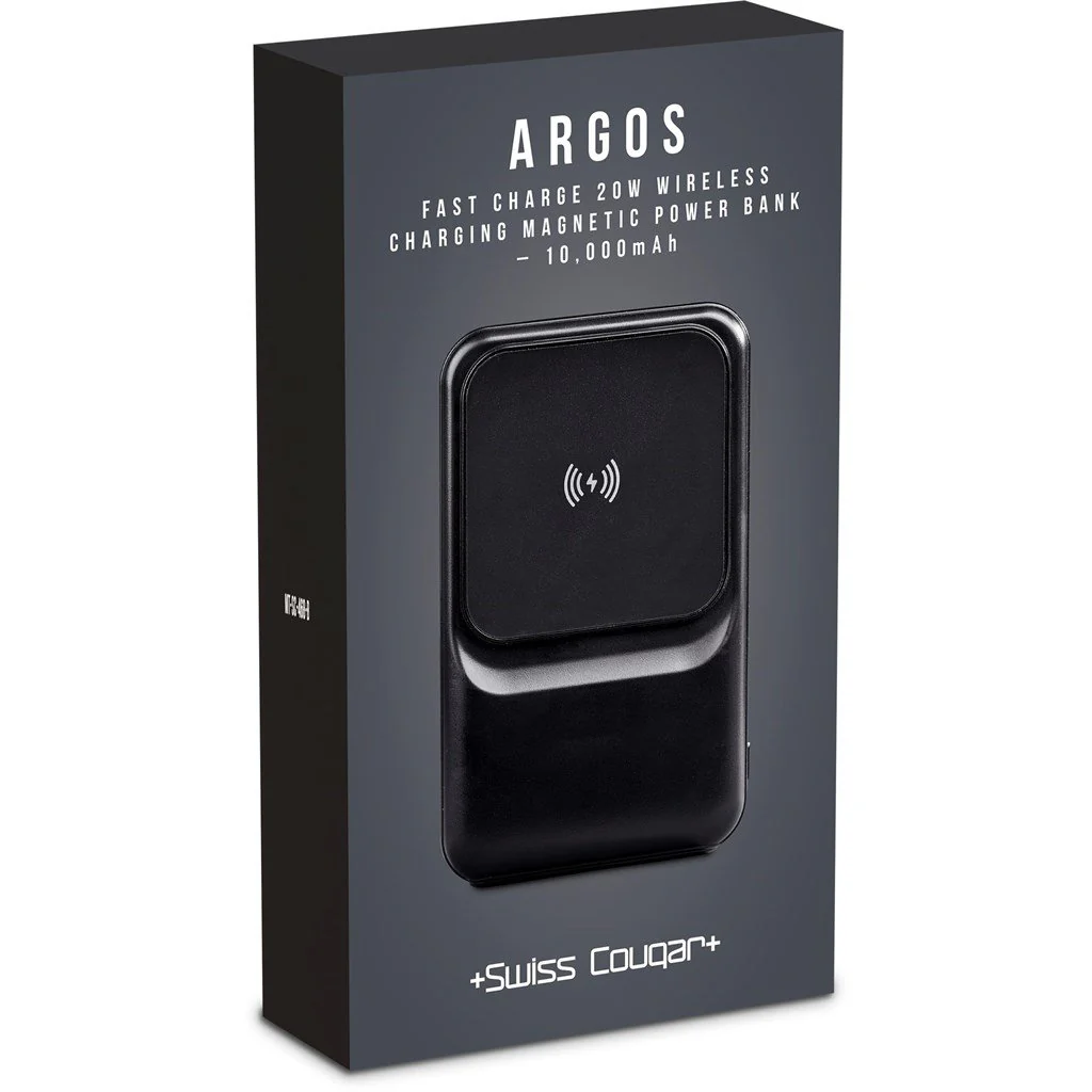 Swiss Cougar Argos Fast Charge 20W Wireless Charging Magnetic Power Bank -10000mAh - Image 13
