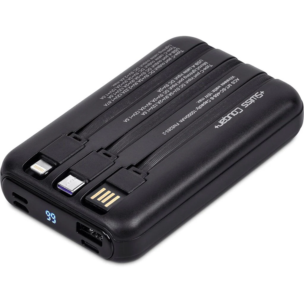 Swiss Cougar Argos Fast Charge 20W Wireless Charging Magnetic Power Bank -10000mAh - Image 16